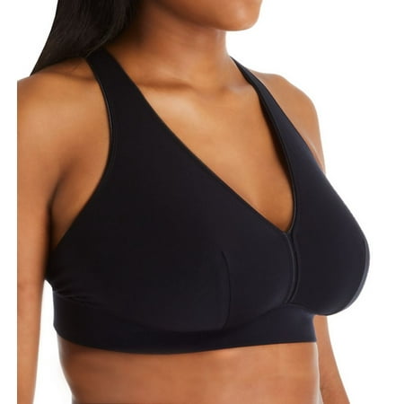 Women s Leading Lady 5070 Greta Wirefree Crossback Bra (Black XL)