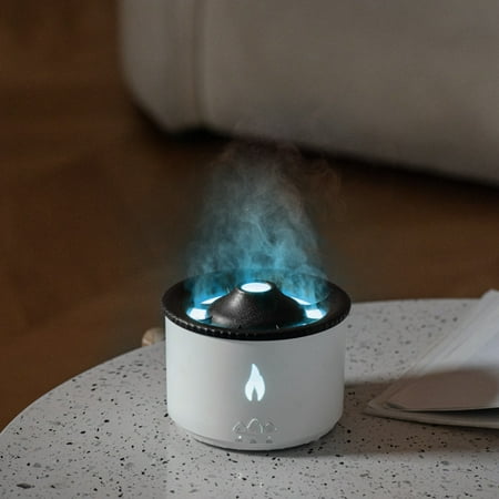 300ml Volcanic Flame Humidifier Flame Diffuser Volcano Lamp Aroma Diffuser Suitable For Oil Diffuser Small Fireplace Humidifier Fire Oil Diffuser Home Appliances
300ml Volcanic Flame Humidifier Flame Diffuser Volcano Lamp Aroma Diffuser Suitable For Oil Diffuser Small Fireplace Humidifier Fire Oil Diffuser Home Appliances
