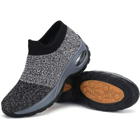 Women s Sneakers Sport Shoes Sock Sneakers Slip on Mesh Air Cushion Comfortable Wedge Easy Shoes Platform Loafers
Women s Sneakers Sport Shoes Sock Sneakers Slip on Mesh Air Cushion Comfortable Wedge Easy Shoes Platform Loafers
