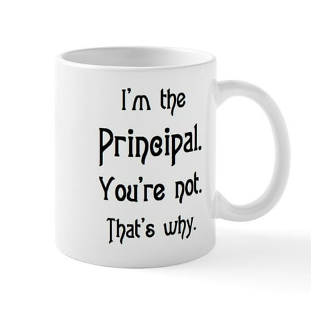 CafePress - I M The Principal Mug Mugs - 11 oz Ceramic Mug - Novelty Coffee Tea Cup
CafePress - I M The Principal Mug Mugs - 11 oz Ceramic Mug - Novelty Coffee Tea Cup