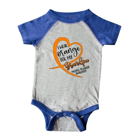 Inktastic I Wear Orange for my Grandpa Multiple Sclerosis Awareness Gift Baby Boy or Baby Girl Bodysuit
Inktastic I Wear Orange for my Grandpa Multiple Sclerosis Awareness Gift Baby Boy or Baby Girl Bodysuit