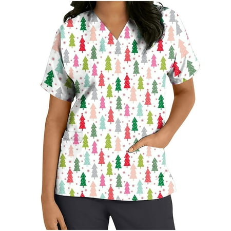 JWZUY Working Uniform T Shirt Women Print Short Sleeve V-Neck Scrubs Tops Tee with Pockets Summer Short Sleeve Nurse Workwear Nursing Blouses Pullover Tshirts Tee Shirt (Multicolor XL)
JWZUY Working Uniform T Shirt Women Print Short Sleeve V-Neck Scrubs Tops Tee with Pockets Summer Short Sleeve Nurse Workwear Nursing Blouses Pullover Tshirts Tee Shirt (Multicolor XL)