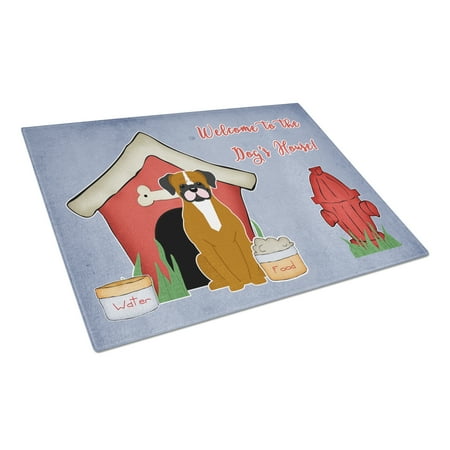 Caroline s Treasures Dog House Collection Flashy Fawn Boxer Glass Cutting Board Large
Caroline s Treasures Dog House Collection Flashy Fawn Boxer Glass Cutting Board Large
