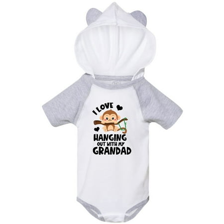 Inktastic Monkey I Love Hanging out with My Grandad Gift Baby Boy or Baby Girl Bodysuit
Inktastic Monkey I Love Hanging out with My Grandad Gift Baby Boy or Baby Girl Bodysuit