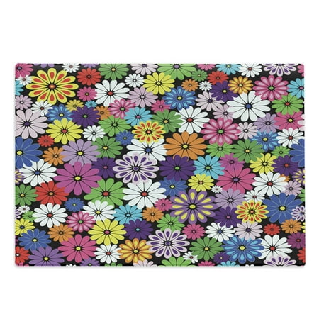 Flower Cutting Board Floral Vivid Pattern with Colorful Flowers Daisies Wildflowers Cheerful Natural Decorative Tempered Glass Cutting and Serving Board Large Size Multicolor by Ambesonne
Flower Cutting Board Floral Vivid Pattern with Colorful Flowers Daisies Wildflowers Cheerful Natural Decorative Tempered Glass Cutting and Serving Board Large Size Multicolor by Ambesonne