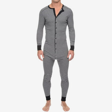 Fancy Men Long Sleeve Pants Bodysuit Jumpsuit Warm Underwear Pajamas Romper Playsuit Gray 4XL
Fancy Men Long Sleeve Pants Bodysuit Jumpsuit Warm Underwear Pajamas Romper Playsuit Gray 4XL