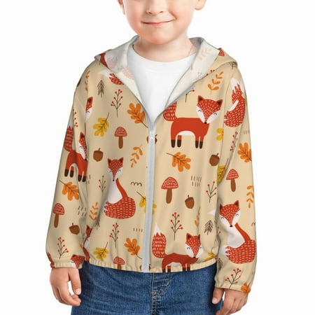 Goofa Cute Foxes Printed Kids Zip-Up Hoodie Girls Boys UPF50+ Sun Protection Jacket Hooded Cooling Shirt-3 Years
Goofa Cute Foxes Printed Kids Zip-Up Hoodie Girls Boys UPF50+ Sun Protection Jacket Hooded Cooling Shirt-3 Years