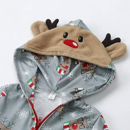 Matching Family Christmas Pajamas Hooded Bodysuit One Piece Reindeer Jumpsuit Sleepwear for Women/Men/Kids 130cm Son
Matching Family Christmas Pajamas Hooded Bodysuit One Piece Reindeer Jumpsuit Sleepwear for Women/Men/Kids 130cm Son