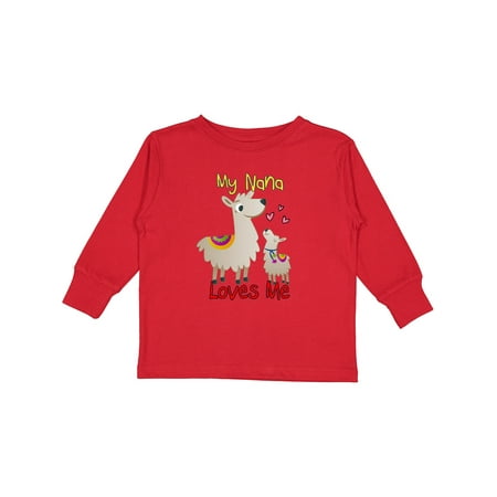 Inktastic My Nana Loves Me Llama Boys or Girls Long Sleeve Toddler T-Shirt
Inktastic My Nana Loves Me Llama Boys or Girls Long Sleeve Toddler T-Shirt