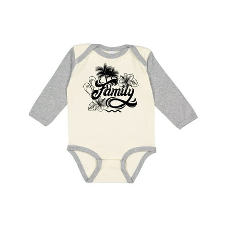 Inktastic Family Vacation with Flip Flops Palm Trees and Hibiscus Flowers Gift Baby Boy or Baby Girl Long Sleeve Bodysuit
Inktastic Family Vacation with Flip Flops Palm Trees and Hibiscus Flowers Gift Baby Boy or Baby Girl Long Sleeve Bodysuit