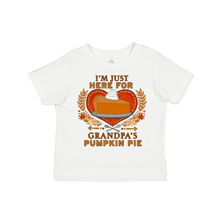 Inktastic I m Just Here for Grandpa s Pumpkin Pie with Heart Gift Toddler Boy or Toddler Girl T-Shirt
Inktastic I m Just Here for Grandpa s Pumpkin Pie with Heart Gift Toddler Boy or Toddler Girl T-Shirt