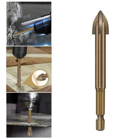 1xEfficient Universal Drilling Tool Multifunctional Cross Alloy Drill Bit 3-12mm
1xEfficient Universal Drilling Tool Multifunctional Cross Alloy Drill Bit 3-12mm