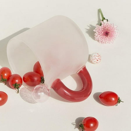Glass Cup Handmade Mug with Creative Handle Cute Elegant Home Office Drinkware for Tea And Milk
Glass Cup Handmade Mug with Creative Handle Cute Elegant Home Office Drinkware for Tea And Milk