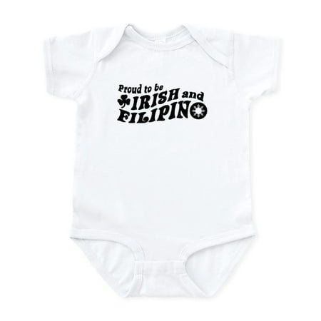 CafePress - Proud To Be Irish And Filipino Infant Bodysuit - Baby Light Bodysuit Size Newborn - 24 Months
CafePress - Proud To Be Irish And Filipino Infant Bodysuit - Baby Light Bodysuit Size Newborn - 24 Months
