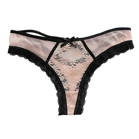 Womens Underwear Packs Lace Low Waist Pure Cotton Crotch Sweet Thong Panties 3 Pack
Womens Underwear Packs Lace Low Waist Pure Cotton Crotch Sweet Thong Panties 3 Pack