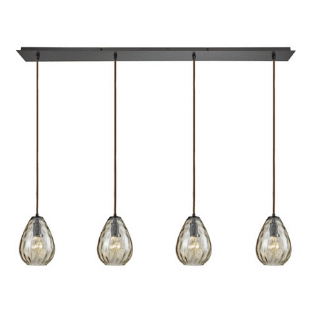 Pendants 4 Light With Oil Rubbed Bronze Finish Champagne Plated Water Medium Base 46 inch 240 Watts - World of Lamp
Pendants 4 Light With Oil Rubbed Bronze Finish Champagne Plated Water Medium Base 46 inch 240 Watts - World of Lamp