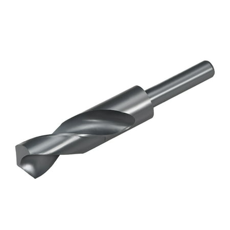 Reduced Shank Drill Bits 24mm High Speed Steel HSS 6542 Black Oxide with 1/2 Inch Straight Shank
Reduced Shank Drill Bits 24mm High Speed Steel HSS 6542 Black Oxide with 1/2 Inch Straight Shank