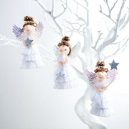 HEVIRGO Christmas Tassel Skirt Angel Girl Doll Pendant Creative Xmas Hanging Decorations Flannel Fabric
HEVIRGO Christmas Tassel Skirt Angel Girl Doll Pendant Creative Xmas Hanging Decorations Flannel Fabric