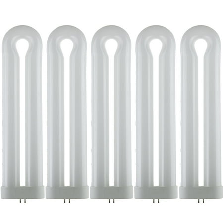 Pack of 5 Sunlite 40 W FUL 4Pin Single UShaped Twin Tube 4Pin Plugin Black Light Bulb
Pack of 5 Sunlite 40 W FUL 4Pin Single UShaped Twin Tube 4Pin Plugin Black Light Bulb
