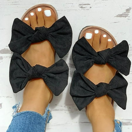 LEEy-World Slippers for Women Women s Summer Beach Casual Bow Flat Slippers Charter Club Slippers for Women
LEEy-World Slippers for Women Women s Summer Beach Casual Bow Flat Slippers Charter Club Slippers for Women