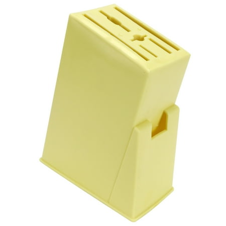 TOYMYTOY Useful Plastic Knives Holder Creative Storage Organizer Shelf Drain Rack Cutlery Display Stand for Home Kitchen(Yellow)
TOYMYTOY Useful Plastic Knives Holder Creative Storage Organizer Shelf Drain Rack Cutlery Display Stand for Home Kitchen(Yellow)