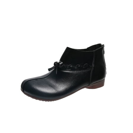 Juebong Teen Girls Cute Bow Leather Boots Women s Casual Ankle Boots Low Heels Faux Leather Mid Calf Boots Black 8.5
Juebong Teen Girls Cute Bow Leather Boots Women s Casual Ankle Boots Low Heels Faux Leather Mid Calf Boots Black 8.5