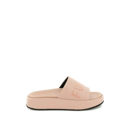 Furla faux leather slides