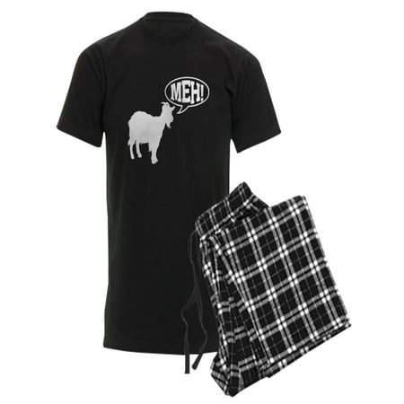 CafePress - Goat Meh Pajamas - Men s Dark Pajamas
