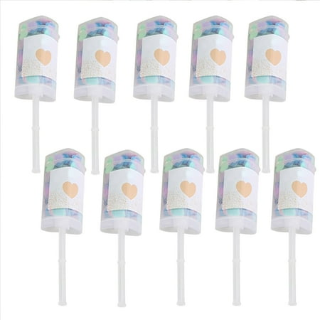 labakihah 10 pack wedding for graduation girls baby shower bride anniversary new years birthday party supplies heart shaped pusher decor paper event & party push cylinder
labakihah 10 pack wedding for graduation girls baby shower bride anniversary new years birthday party supplies heart shaped pusher decor paper event & party push cylinder