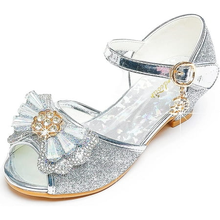 QWZNDZGR Toddler Little Big Kid Girls Wedding Sandals