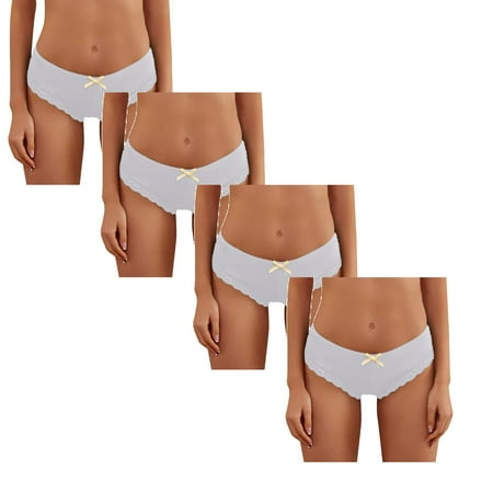 Women Underwear Brief Fashion Lace Lingerie Lace Pants Lace Low Waist Panties 4PC
Women Underwear Brief Fashion Lace Lingerie Lace Pants Lace Low Waist Panties 4PC