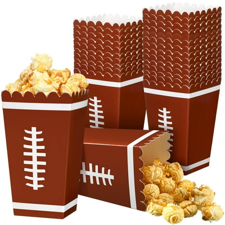 24 Pcs Football Party Popcorn Boxes Football Party Favors Supplies Decorations Popcorn Bags Buckets Container Holder for Football Theme Birthday Decor Baby Shower Theater Carnival 4.7 x 2.8 Inch
24 Pcs Football Party Popcorn Boxes Football Party Favors Supplies Decorations Popcorn Bags Buckets Container Holder for Football Theme Birthday Decor Baby Shower Theater Carnival 4.7 x 2.8 Inch