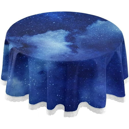 Hidove Space Galaxy Round Tablecloth 60 Inch Waterproof Stain and Wrinkle Resistant Washable Decorative Table Covers for Kitchen Dining Tabletop Party Outdoor Picnic
Hidove Space Galaxy Round Tablecloth 60 Inch Waterproof Stain and Wrinkle Resistant Washable Decorative Table Covers for Kitchen Dining Tabletop Party Outdoor Picnic