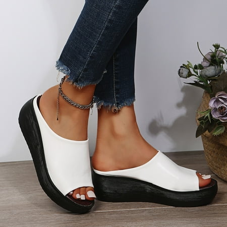 Women Sandals Clearance 2023! Pejock Women s Platform Wedge Sandals with Arch Support Vacation Comfort Open Toe Wedge Beach Sandals Summer Athletic Outdoor Beach Sandals Non-Slip
Women Sandals Clearance 2023! Pejock Women s Platform Wedge Sandals with Arch Support Vacation Comfort Open Toe Wedge Beach Sandals Summer Athletic Outdoor Beach Sandals Non-Slip