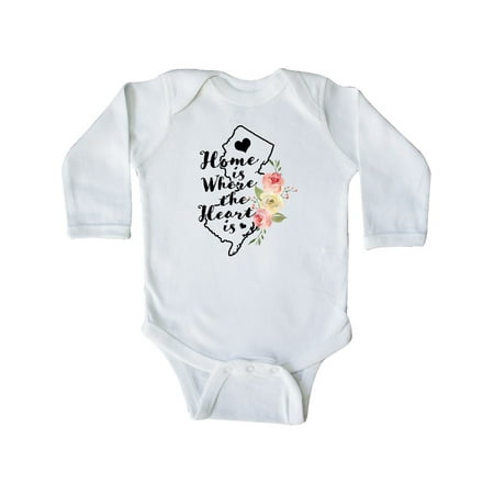 Inktastic New Jersey Home is Where the Heart is with Watercolor Floral Gift Baby Boy or Baby Girl Long Sleeve Bodysuit
Inktastic New Jersey Home is Where the Heart is with Watercolor Floral Gift Baby Boy or Baby Girl Long Sleeve Bodysuit