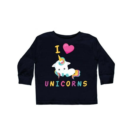 Inktastic I love unicorns Gift Toddler Boy or Toddler Girl Long Sleeve T-Shirt
Inktastic I love unicorns Gift Toddler Boy or Toddler Girl Long Sleeve T-Shirt
