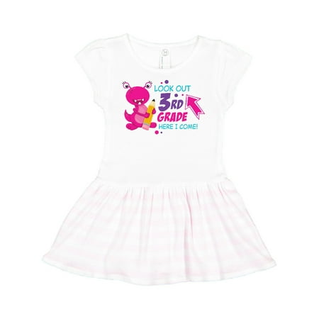 Inktastic Look out 3rd Grade Here I Come with Cute Pink Monster Gift Toddler Girl Dress
Inktastic Look out 3rd Grade Here I Come with Cute Pink Monster Gift Toddler Girl Dress