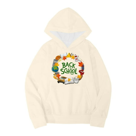 Toddler Girl s Back To School Hoodie Kids Graphic Hooded Pullover Sweatshirt With Pockets
Toddler Girl s Back To School Hoodie Kids Graphic Hooded Pullover Sweatshirt With Pockets