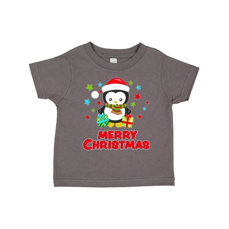Inktastic Merry Christmas Penguin in Santa Hat with Gifts Gift Toddler Boy or Toddler Girl T-Shirt
Inktastic Merry Christmas Penguin in Santa Hat with Gifts Gift Toddler Boy or Toddler Girl T-Shirt