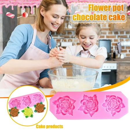 Shldybc 3 Roses Flowers Roses with Leaves Fondant Silicone Mold Baking Cake Decoration Summer Savings Clearance
Shldybc 3 Roses Flowers Roses with Leaves Fondant Silicone Mold Baking Cake Decoration Summer Savings Clearance