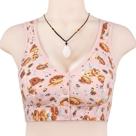 CAICJ98 Lingerie for Women Women s Soft Cotton Vest New Printed Front Button Underwear Large Size No Steel Ring Comfortable Womens (Pink 38/85)
CAICJ98 Lingerie for Women Women s Soft Cotton Vest New Printed Front Button Underwear Large Size No Steel Ring Comfortable Womens (Pink 38/85)