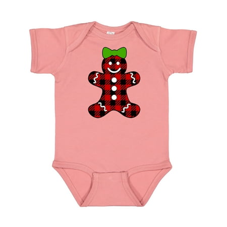 Inktastic Buffalo Plaid Gingerbread Girl with Green Bow Gift Baby Boy or Baby Girl Bodysuit
Inktastic Buffalo Plaid Gingerbread Girl with Green Bow Gift Baby Boy or Baby Girl Bodysuit