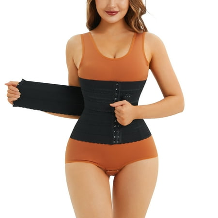 CtriLady Segmented Waist Trainer Slim Shapewear for Women Waist Cincher Band Tummy Control Corset Shapewear slimmer Body Shaper Girdle(Black XX-Large)
CtriLady Segmented Waist Trainer Slim Shapewear for Women Waist Cincher Band Tummy Control Corset Shapewear slimmer Body Shaper Girdle(Black XX-Large)