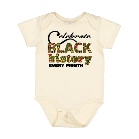 Inktastic Celebrate Black History Every Month Gift Baby Boy or Baby Girl Bodysuit
Inktastic Celebrate Black History Every Month Gift Baby Boy or Baby Girl Bodysuit