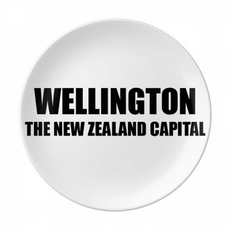 Wellington The New Zealand Capital Plate Decorative Porcelain Salver Tableware Dinner Dish