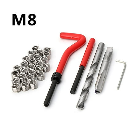 HeroNeo 30Pcs M8 Thread Repair Insert Kit Auto Repair Hand Tool Set For Car Repairing
HeroNeo 30Pcs M8 Thread Repair Insert Kit Auto Repair Hand Tool Set For Car Repairing