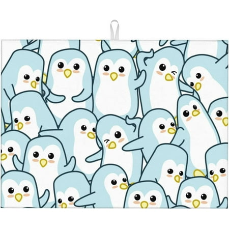 Blue Penguin Dish Drying Mat For Kitchen Counter Large Absorbent Dish Drainer Super Absorbent Microfiber Dish Drying Pad 18x24 Inch
Blue Penguin Dish Drying Mat For Kitchen Counter Large Absorbent Dish Drainer Super Absorbent Microfiber Dish Drying Pad 18x24 Inch