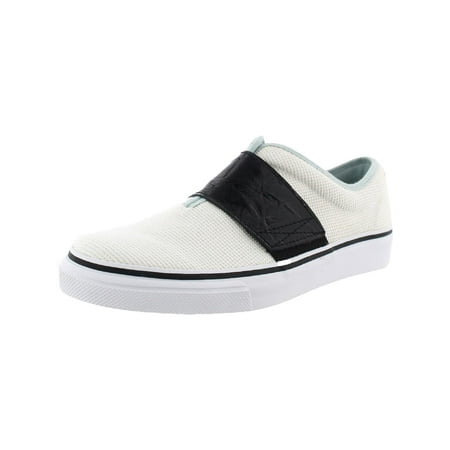 Puma Womens El Patent Textured Fitness Gym Slip-On Sneakers