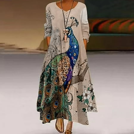 YANHOO Fashion Casual Women Casual Long Sleeve V-Neck Floral Printed Irregular Long Dresses Dresses for Women 2023
YANHOO Fashion Casual Women Casual Long Sleeve V-Neck Floral Printed Irregular Long Dresses Dresses for Women 2023