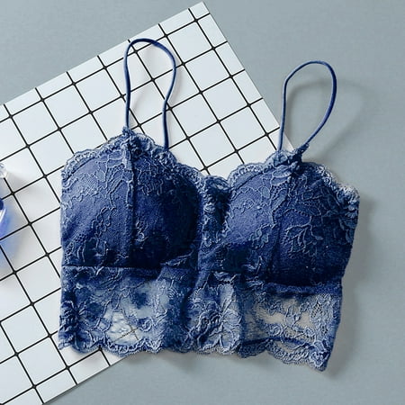 RPVATI Womens Comfort Floral Padded Bralette V-Neck Lace Bra for Women Sexy Hollow Out Stretch Bra
RPVATI Womens Comfort Floral Padded Bralette V-Neck Lace Bra for Women Sexy Hollow Out Stretch Bra